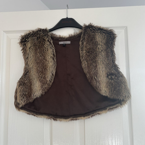 Marks spencer brown faux - marks, fur