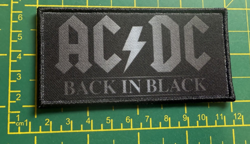 Back black printed - black,