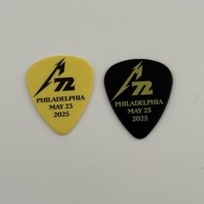 METALLICA PHILADELPHIA PA GUITAR PICKS MAY 23 + 25 M72 WORLD TOUR