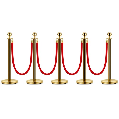 Stanchion post queue red - stanchion,