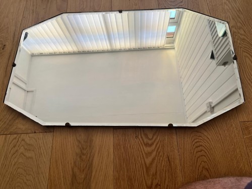 Vintage art deco wall mirror - vintage,