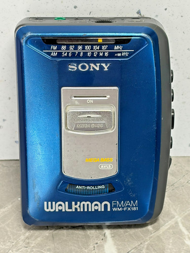 Sony walkman fx181 cassette - sony, wm-fx181