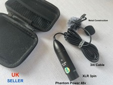 Tie Clip Lavalier Lapel Mic