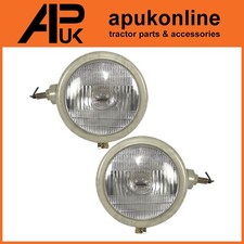 2x Side Mounted Off White