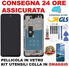 DISPLAY LCD FRAME ORIGINALE MOTOROLA MOTO G13 XT2331 / G23 XT2333 TOUCH SCREEN