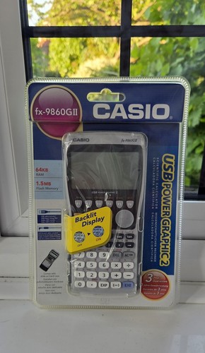 Casio 9860gii advanced - casio,