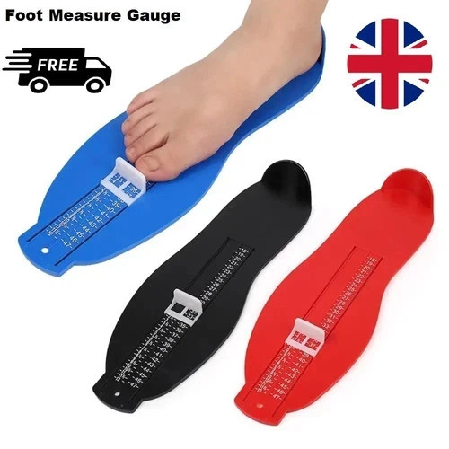 Adult child foot - foot, measure