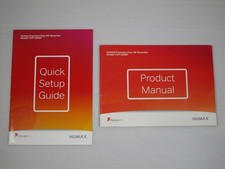 Humax FVP-5000T Freeview Play HD Recorder -- User's Manual + Quick Start Guide -