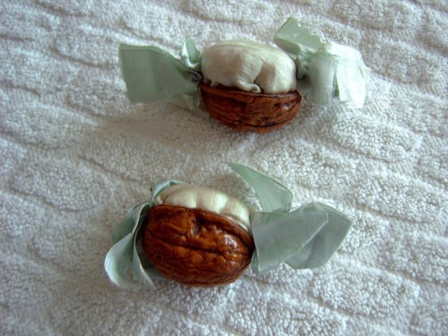 Pair antique pin cushions - antique,