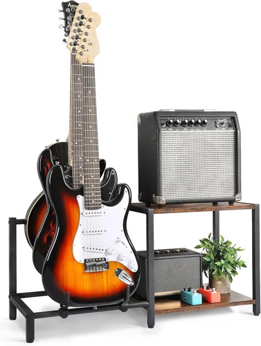 Guitar stand floor - floor,, 3-holder