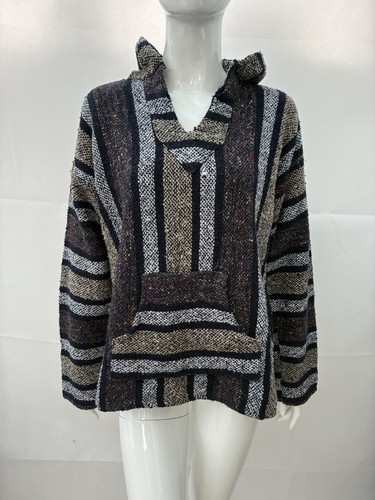 Vintage mexican baja hoodie - baja,