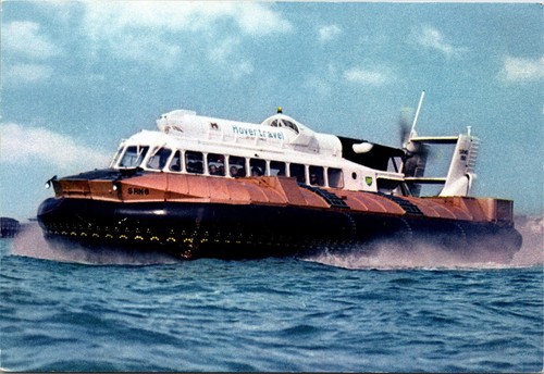 Hovercraft post cards various - hovercraft,