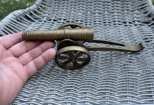 Antique brass miniature model - antique,