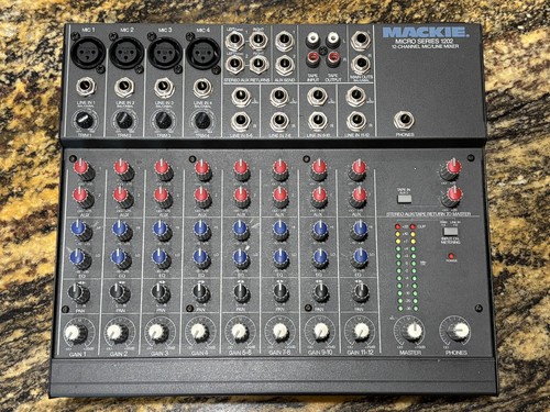 Mackie micro series 1202 - series,