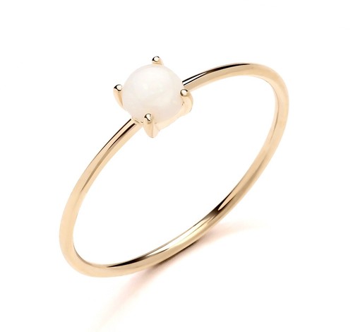 9ct yellow gold natural - yellow, opal