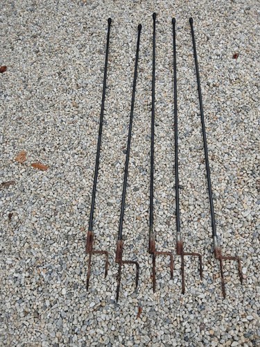 Chicken poultry fencing poles - fencing,