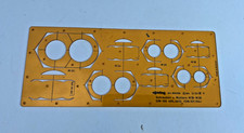 Vintage 1976 Rotring Template