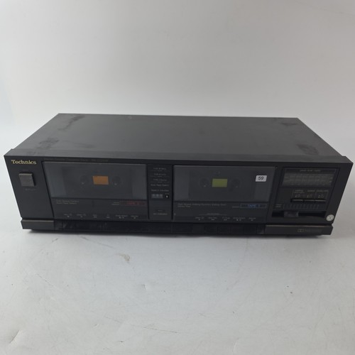 Technics d225w double - technics, rs