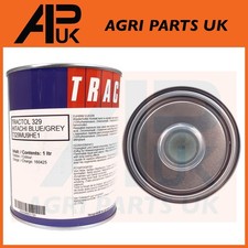 1 Litre Ltr Blue Grey Enamel