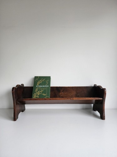 Wooden book trough - trough, rack