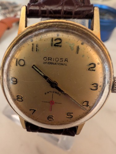 Oriosa mens watch 1960s runs - mens,