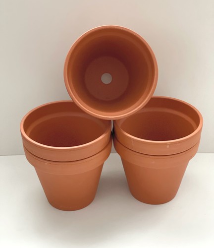 Premium terracotta plant pots - terracotta,