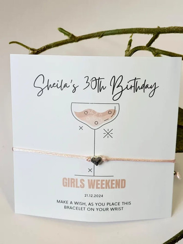 Girls weekend wish - , bracelets