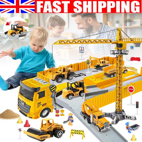 Transport truck toys - truck, cars