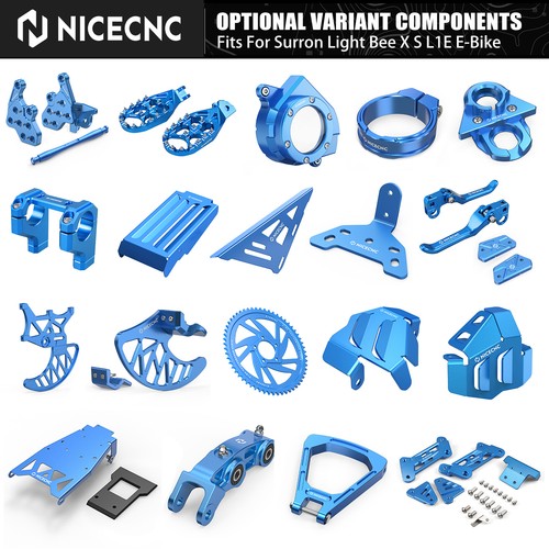 Cnc foot pegs - foot, enlarged