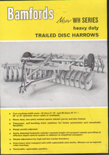 1968 Bamfords "WH SERIES"