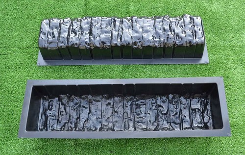 Concrete molds straight edge