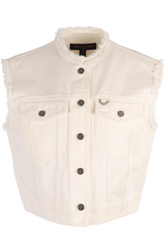 Louis vuitton white denim - louis,