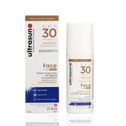 Face tinted spf30 50ml - tinted,
