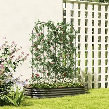 Set of 2 Metal Trellis for
