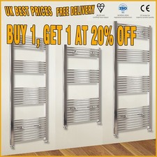 Bathroom  Curved Heated Towel