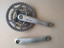 Retro Shimano Deore LX FC-M570 Triple Crankset 64/104 BCD 175 Square Taper 