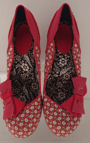 Ladies ruby shoo - ruby, red