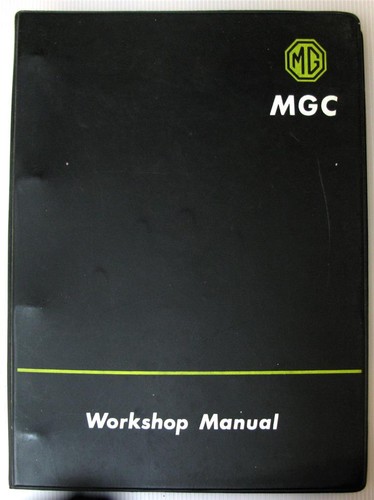 Mgc car workshop manual - mg,
