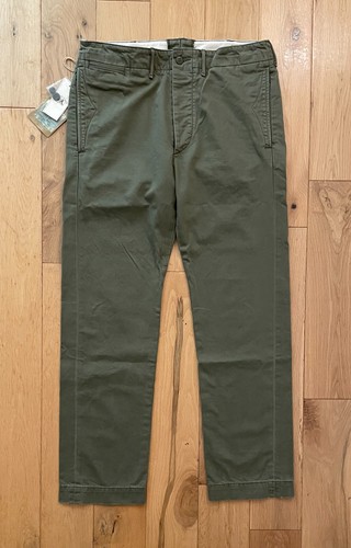 Rrl chino officer trouser - chino, officer's