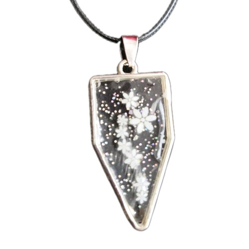 Handmade necklace white - necklace,