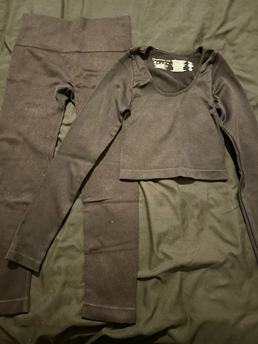 Women black piece - black, 2-piece