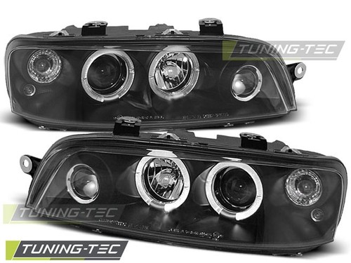 Black angel eyes front - angel,