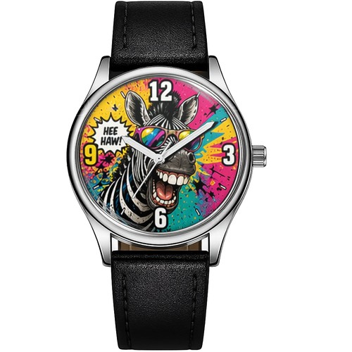 Funny pop animal art - animal, zebra