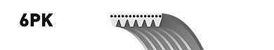 Gates alternator fan ribbed - alternator,