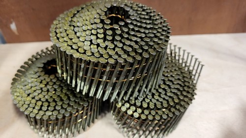Wire galvanised collated - wire,
