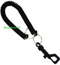 Keyring Spiral Keyring Black