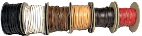 Genuine leather thonging - genuine, strip
