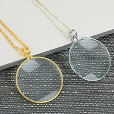 1PC Silver Gold 5X Monocle