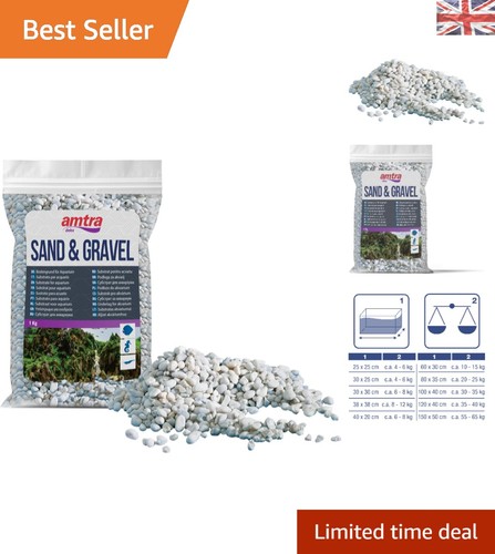 Coarse white aquarium - aquarium, gravel