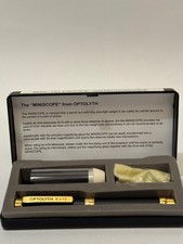 The Miniscope from Optolyth | 6x10 mini pocket telescope | w/ case | RARE! 